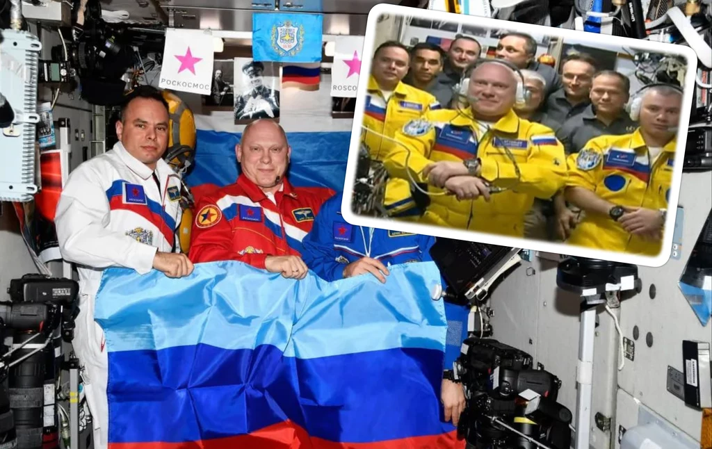 Wydawało się, że rosyjscy astronauci wspierają Ukrainę. Nowy ruch mówi co innego