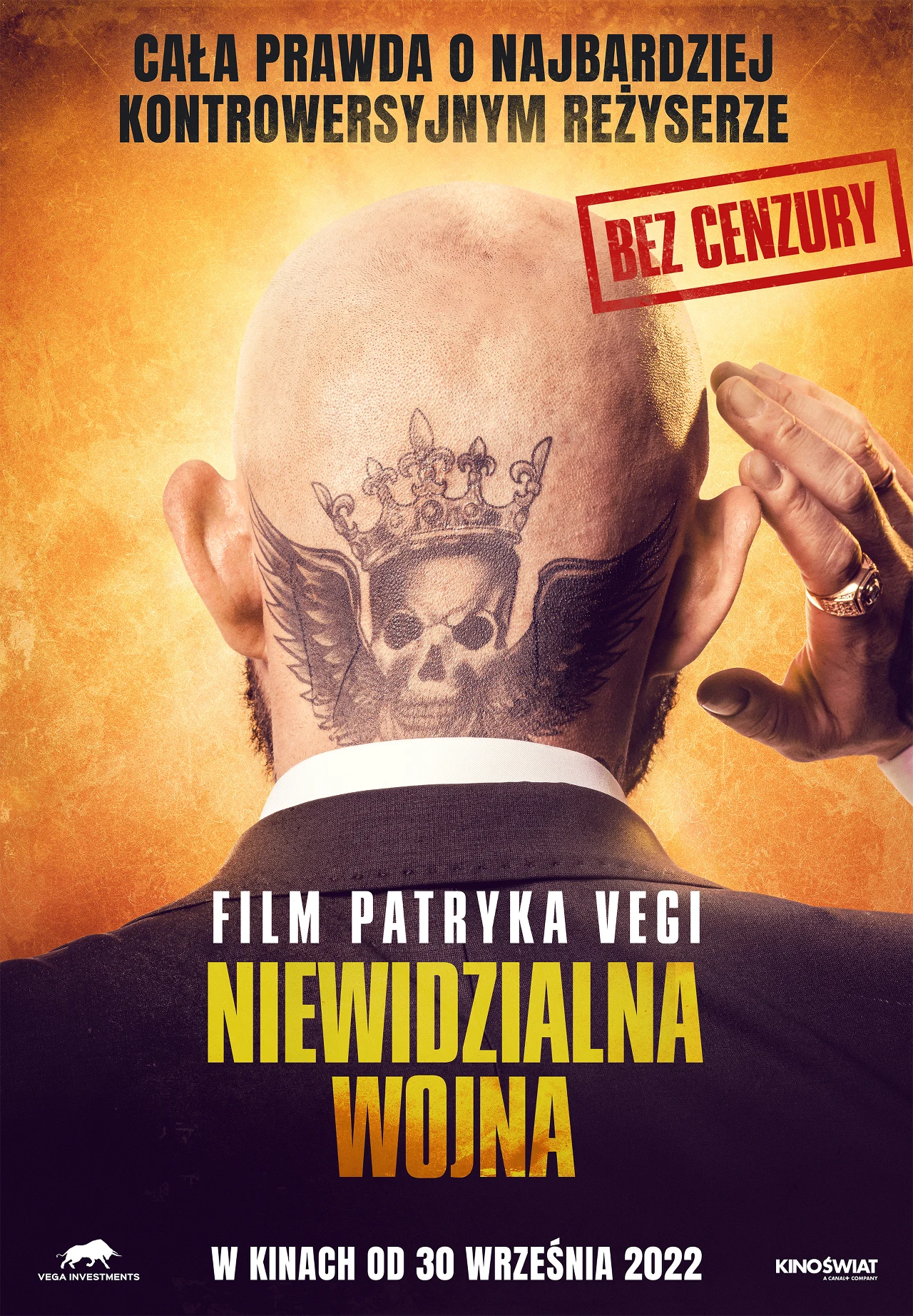Plakat filmu "Niewidzialna wojna"