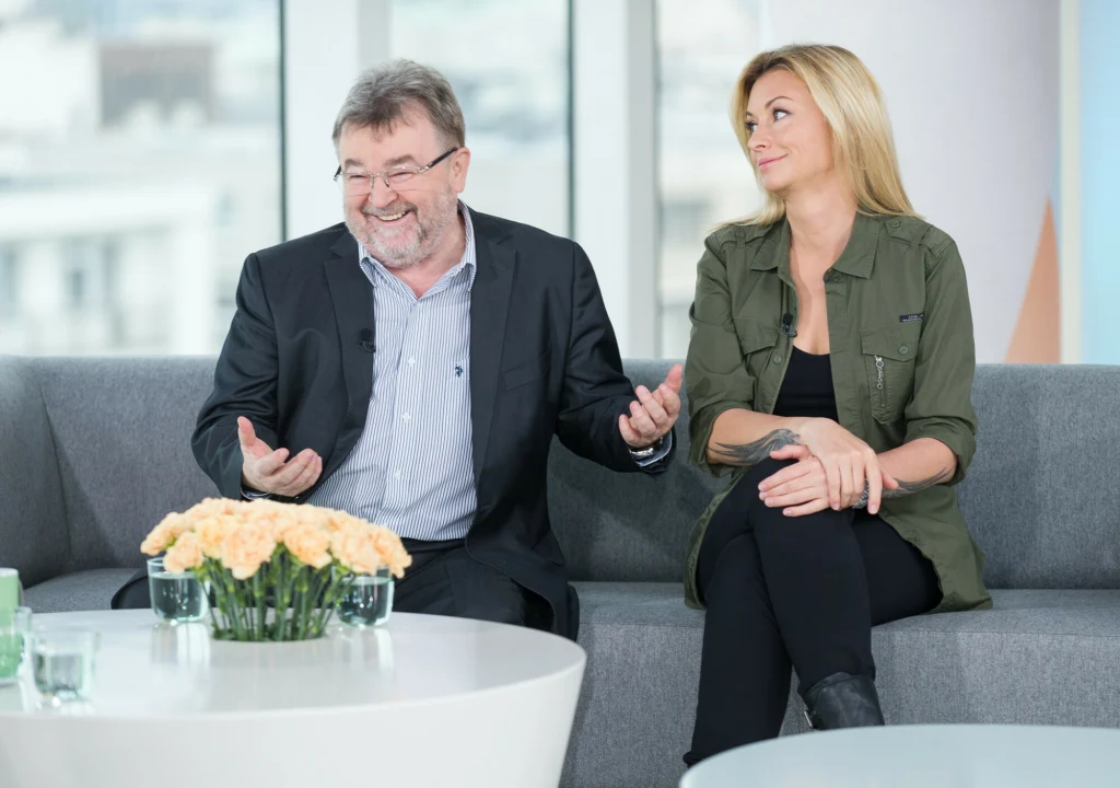 Edward Miszczak i Martyna Wojciechowska Edward Miszczak i Martyna Wojciechowska