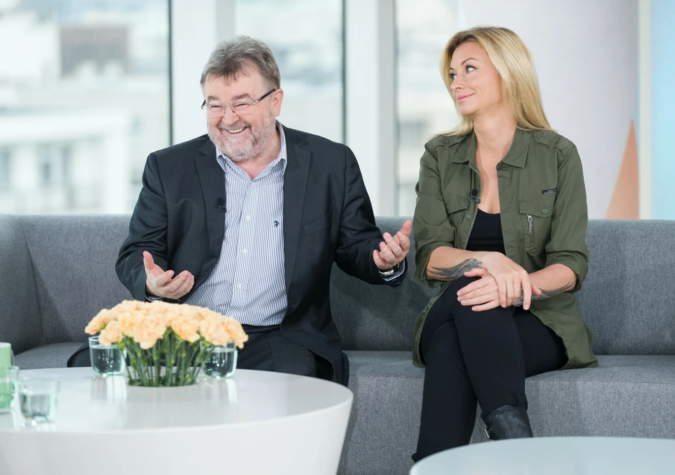 Edward Miszczak i Martyna Wojciechowska Edward Miszczak i Martyna Wojciechowska