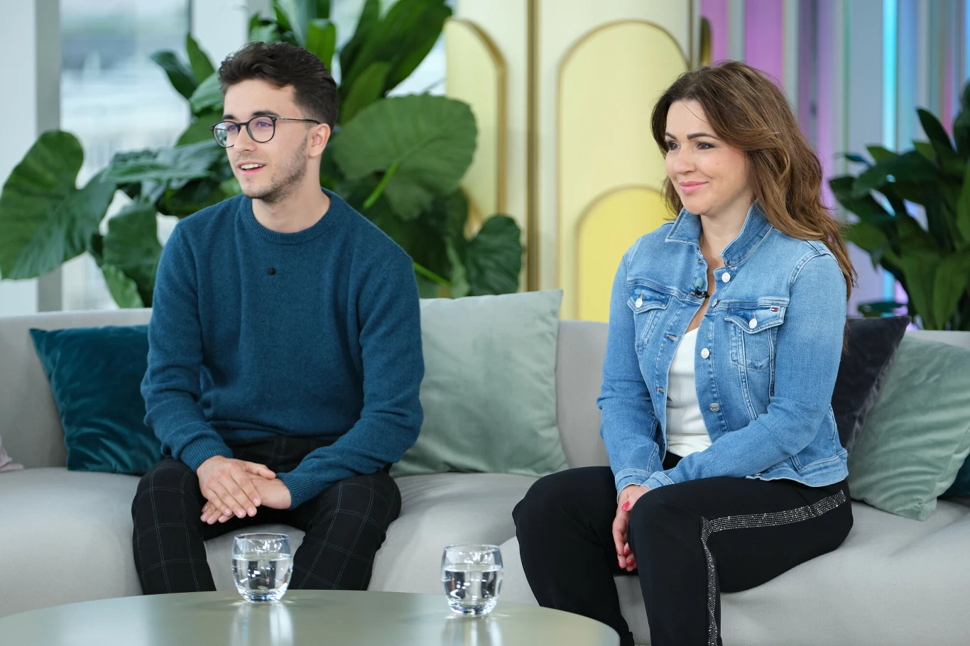 Beata Tadla i jej syn Jan Kotliński Beata Tadla i jej syn Jan Kotliński