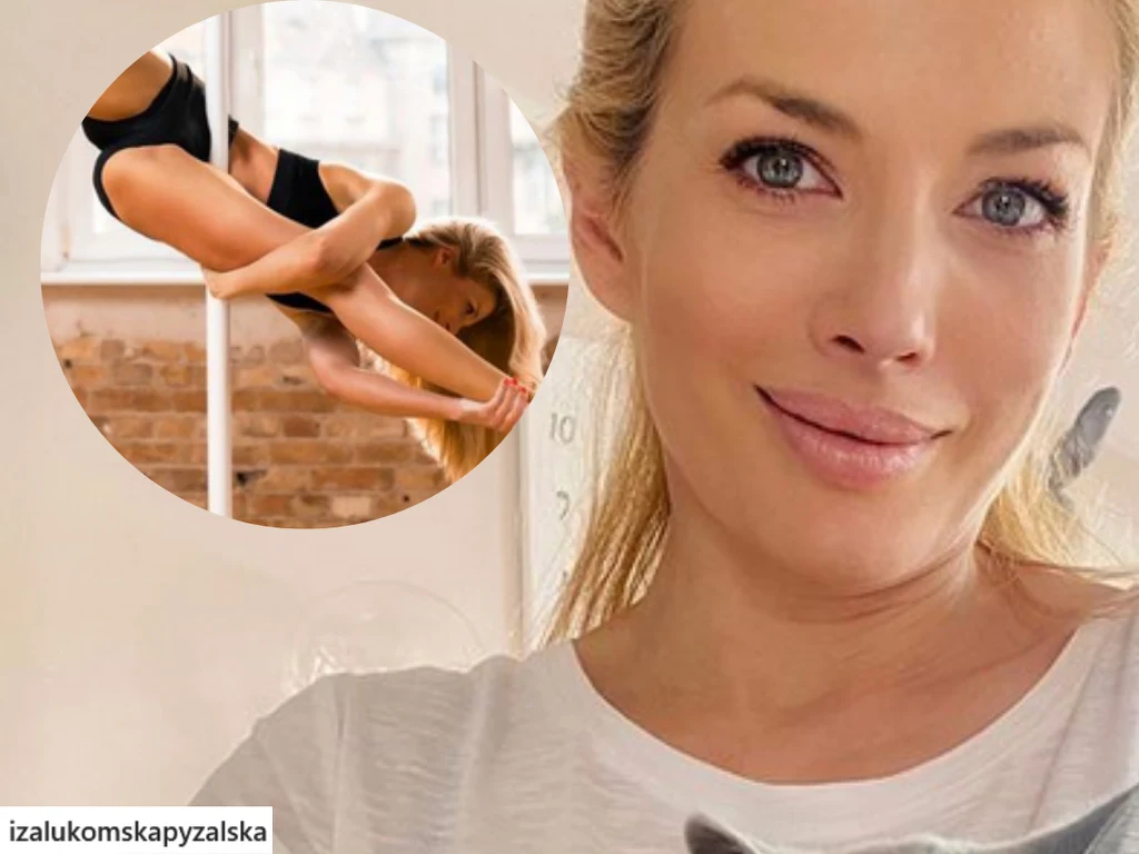 Izabella Łukomska-Pyżalska tańczy na rurze. Zdjęcie obiegło sieć @izalukomskapyzalska/