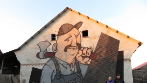 Tworzą murale na wsiach, o których świat zapomniał