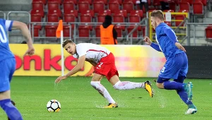 Nowy napastnik w Ekstraklasie. "To jest czołg!"