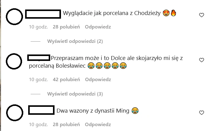 Komentarze pod wpisem Anny Lewandowskiej na IG @annalewandowskahpba/ Komentarze pod wpisem Anny Lewandowskiej na IG @annalewandowskahpba/