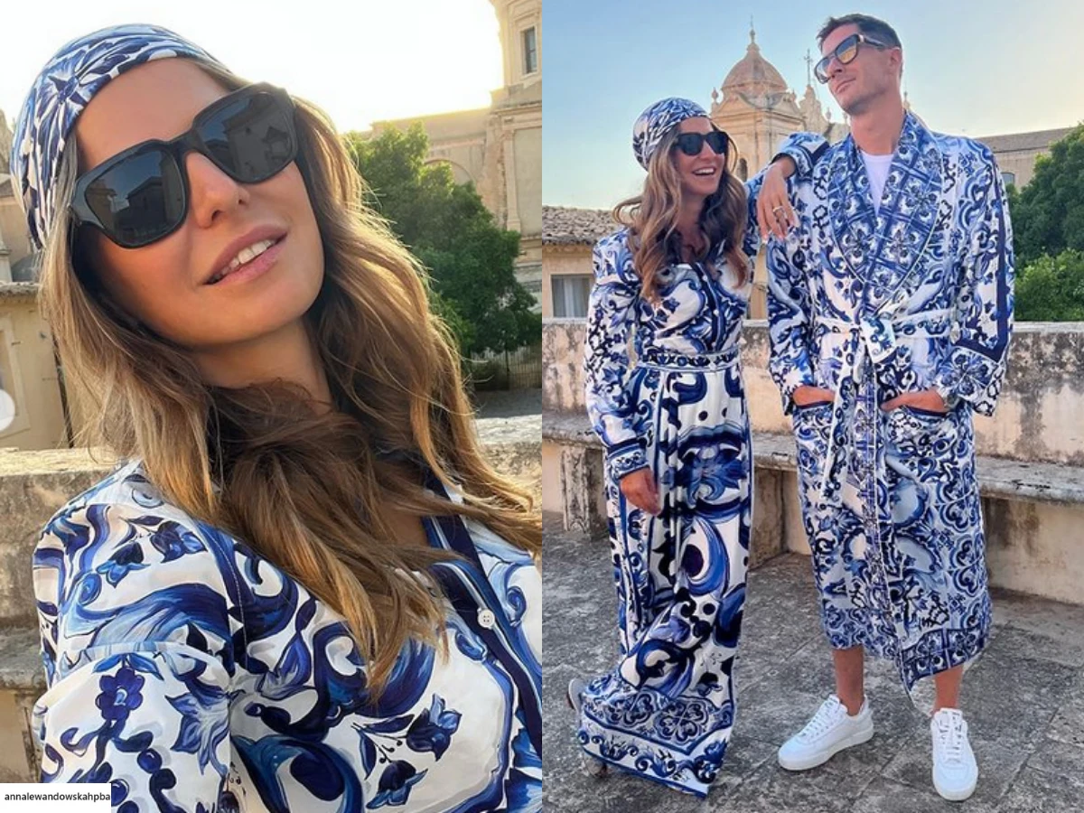Anna i Robert Lewandowscy na Sycylii. Pokazali się w nietuzinkowych kreacjach na IG@annalewandowskahpba/ Anna i Robert Lewandowscy na Sycylii. Pokazali się w nietuzinkowych kreacjach na IG@annalewandowskahpba/