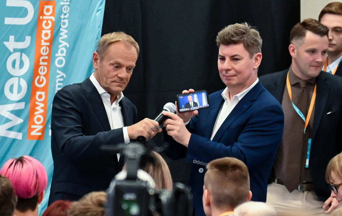 Donald Tusk w Szczecinie Donald Tusk w Szczecinie