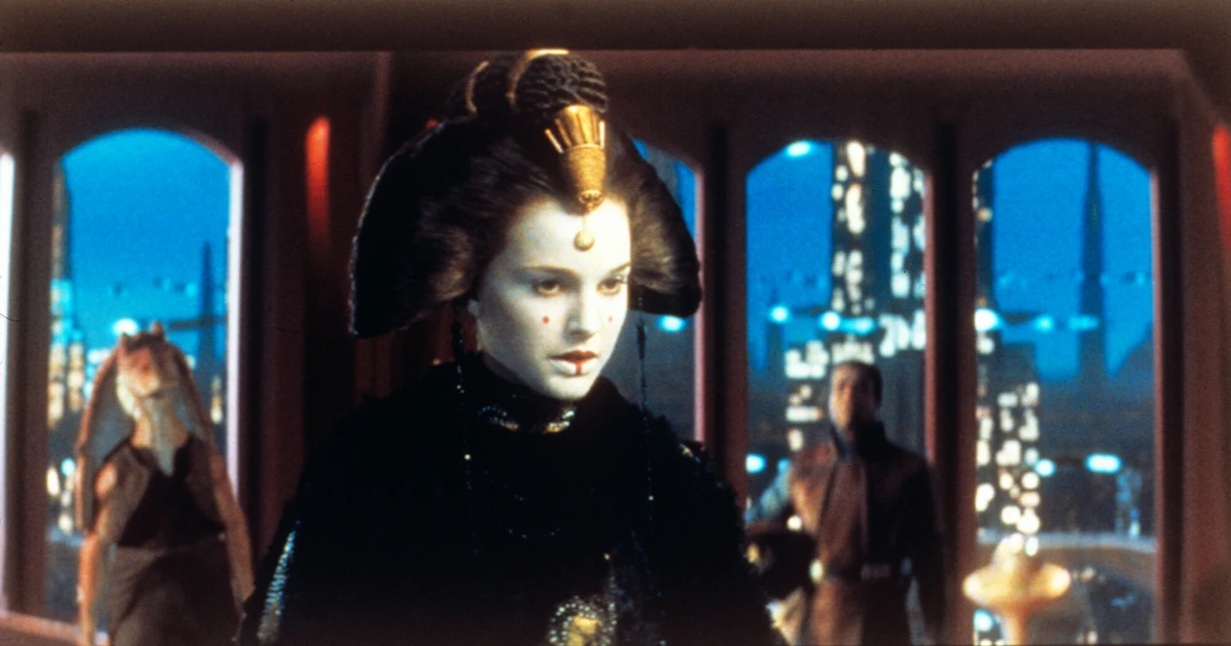 Natalie Portman w "Gwiezdnych wojnach" 