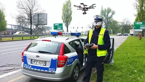 Polska policja coraz częściej korzysta z dronów. Za jakie wykroczenia można zostać w ten sposób ukaranym?