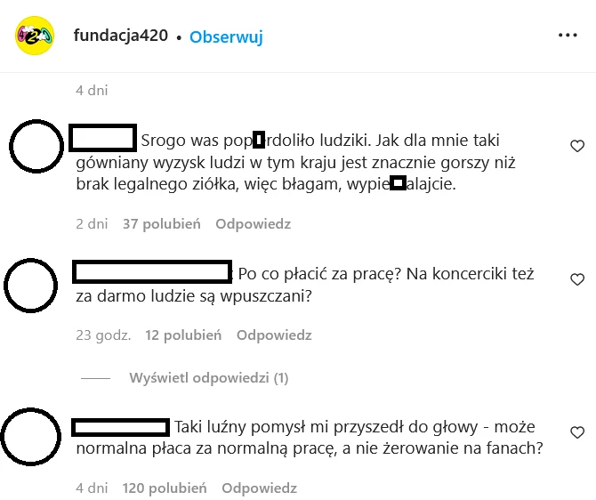 Czytamy na profilu @fundacja420/ Czytamy na profilu @fundacja420/
