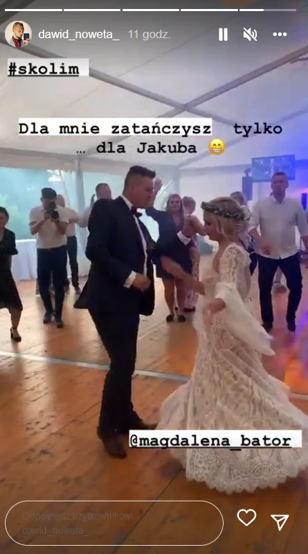 Ślub Magdaleny Bator Ślub Magdaleny Bator