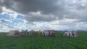 14-latek przejechany przez ciągnik. Dziecko trafiło do szpitala