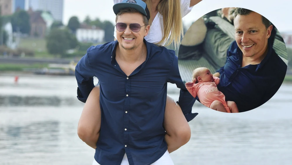 Rafał Brzozowski z bratanicą