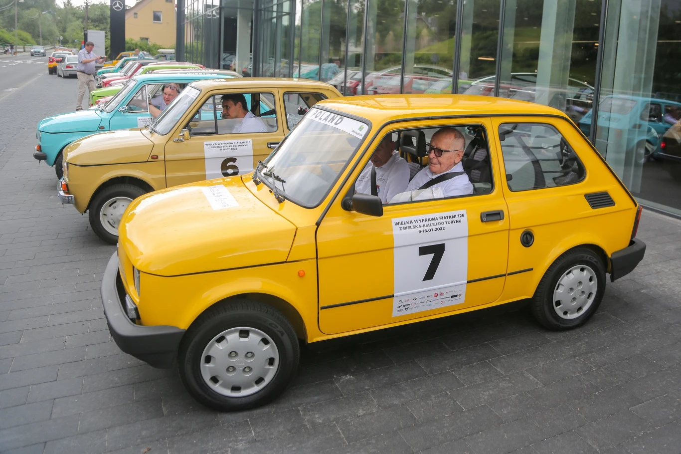 Wyprawa do Turynu na 50-lecie Fiata 126p