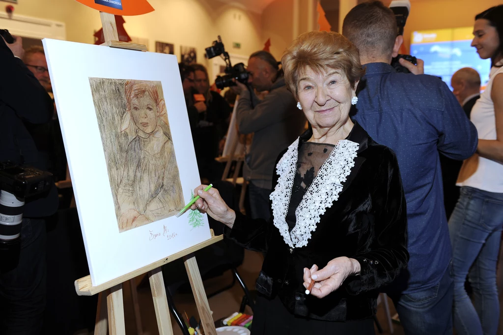 Danuta Muszyńska-Zamorska to uwielbiana portrecistka dzieci