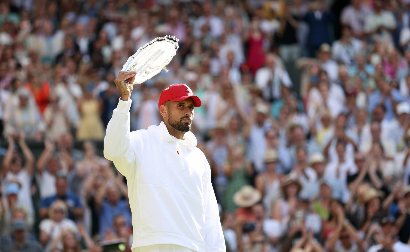 Nick Kyrgios po raz kolejny złamał dress code Wimbledonu