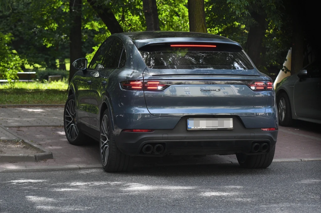 Małgorzata Kożuchowska w Porshe Małgorzata Kożuchowska w Porshe