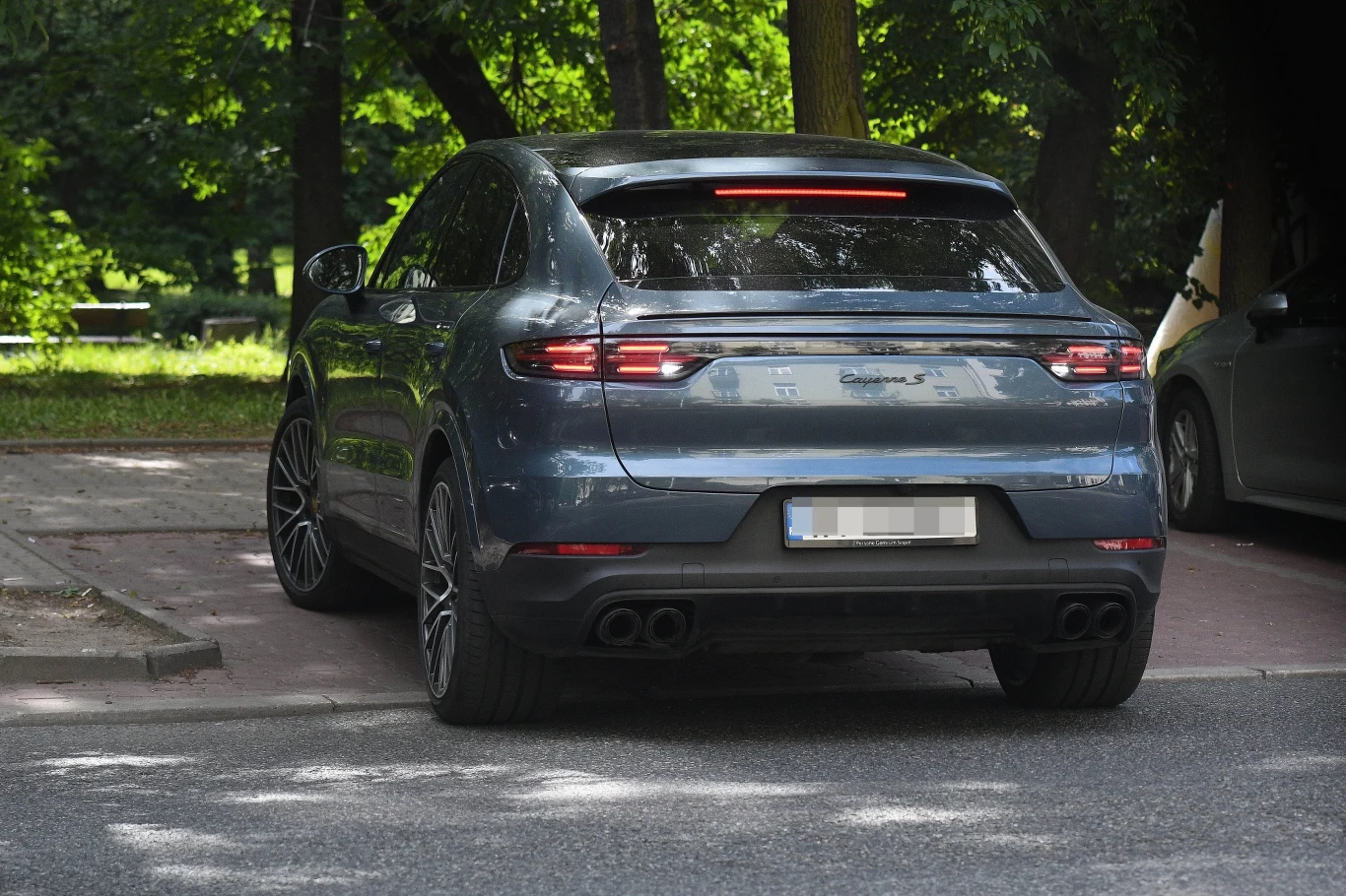 Małgorzata Kożuchowska w Porshe