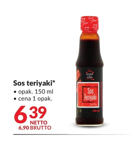 House of Asia Sos teriyaki 150 ml