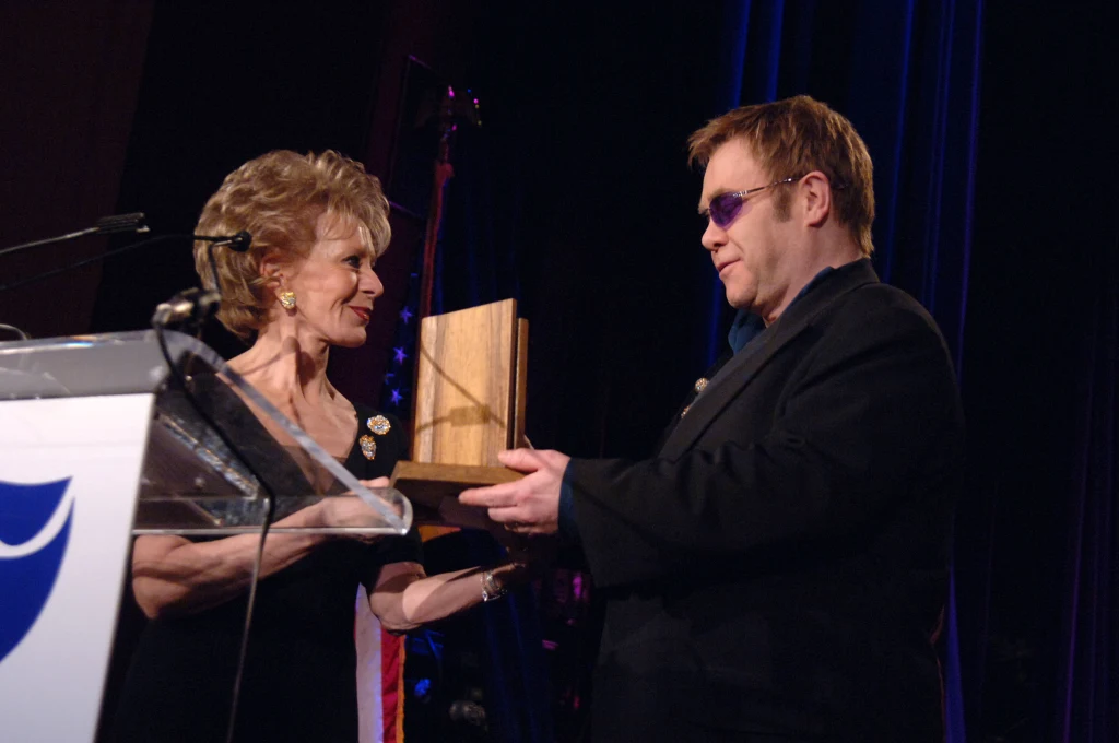 Lily Safra i Elton John
