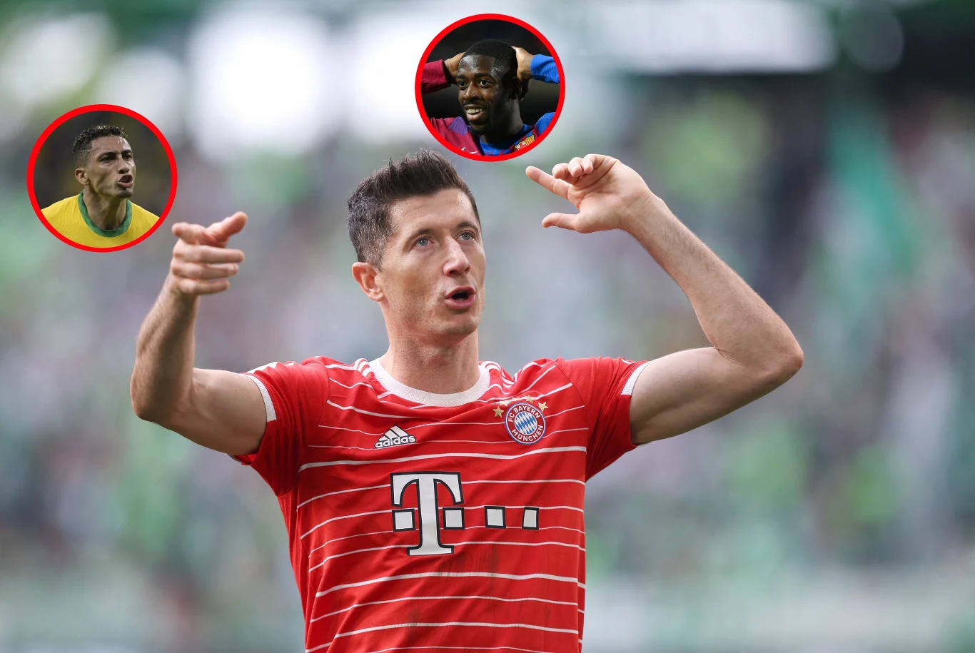 Robert Lewandowski, Raphinha i Ousmane Dembele w jednej drużynie? Nie można wykluczyć Robert Lewandowski, Raphinha i Ousmane Dembele w jednej drużynie? Nie można wykluczyć