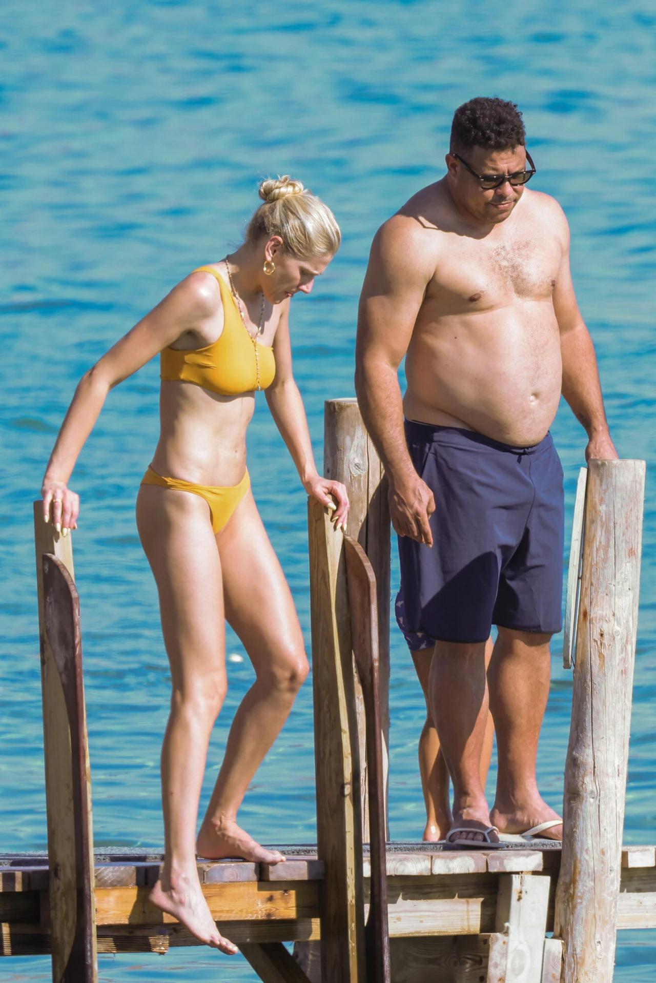 Ronaldo Luis Nazario de Lima spędza wakacje na Ibizie ze swoją ukochaną Celiną Locks 