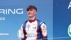 Formuła 3. Roman Biliński na podium