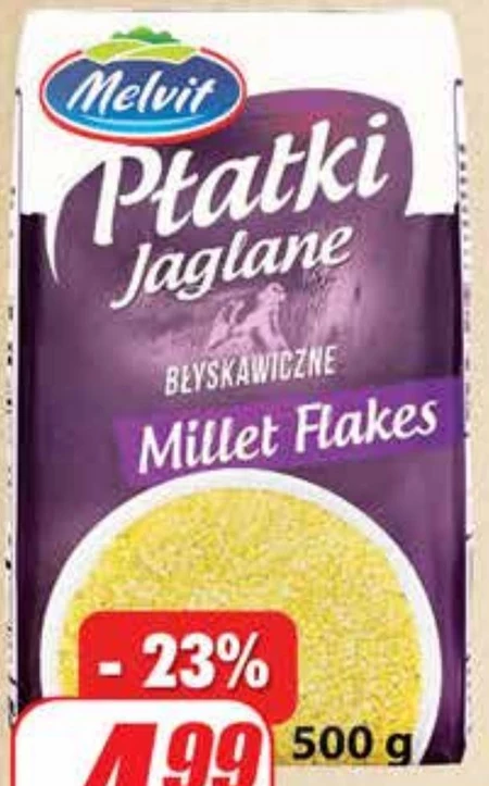 Płatki jaglane Melvit