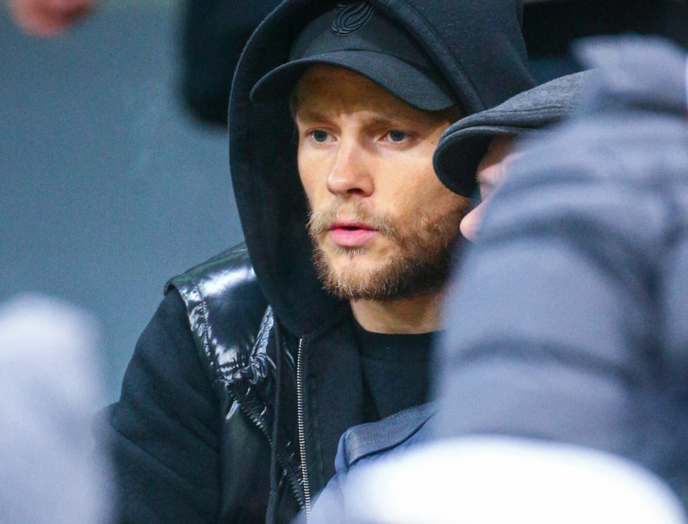 Sebastian Fabijański na meczu Legii Warszawa Sebastian Fabijański na meczu Legii Warszawa