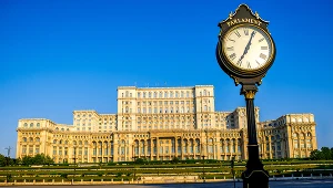 Europę najszybciej dogania Rumunia. Na zdjęciu Pałac Parlamentu w Bukareszcie