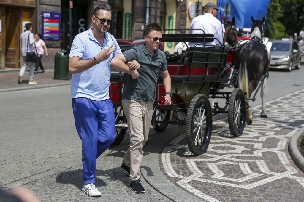 Marcin Prokop, Szymon Hołownia Marcin Prokop, Szymon Hołownia