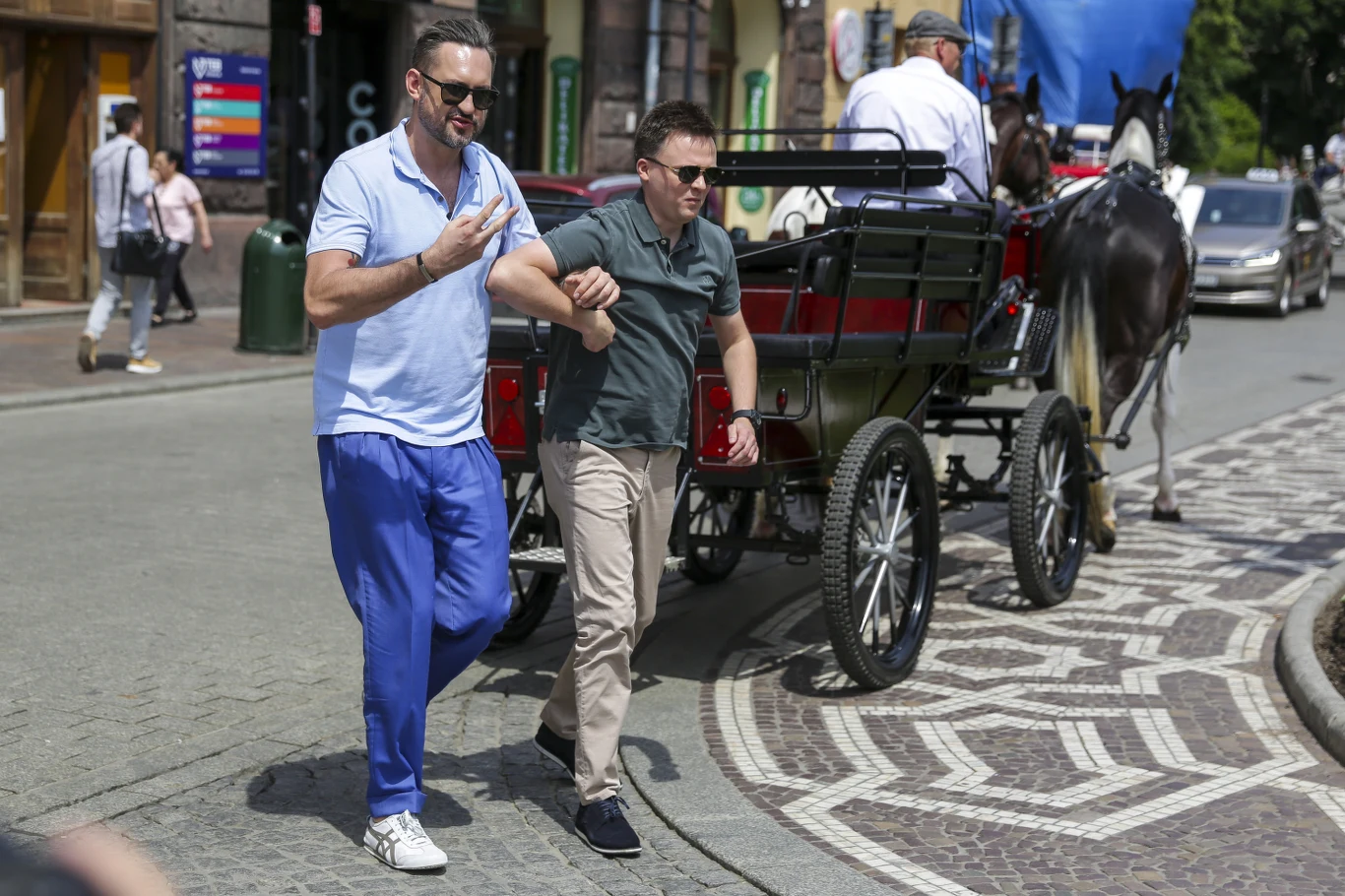 Marcin Prokop, Szymon Hołownia Marcin Prokop, Szymon Hołownia