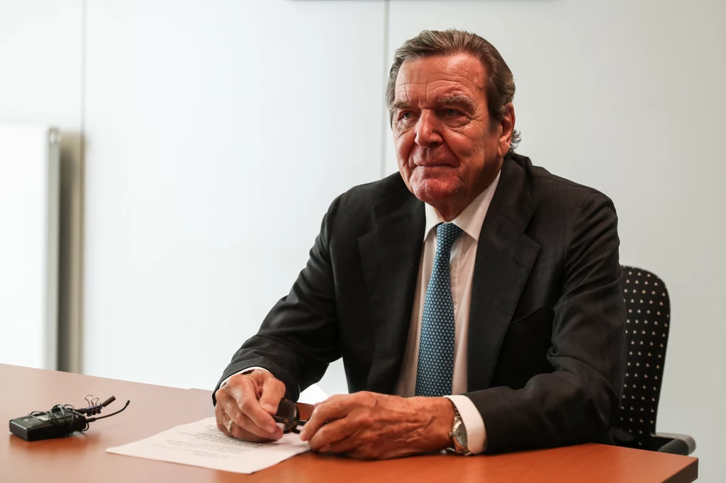 Były kanclerz Niemiec Gerhard Schroeder Były kanclerz Niemiec Gerhard Schroeder