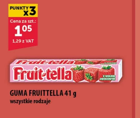Guma do żucia Fruittella
