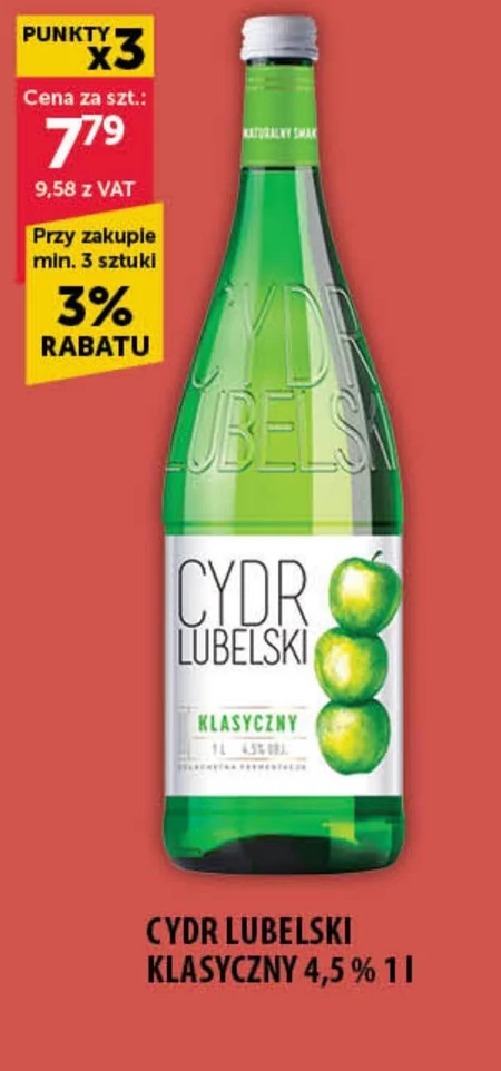 Cydr Lubelski klasyczny 1 l