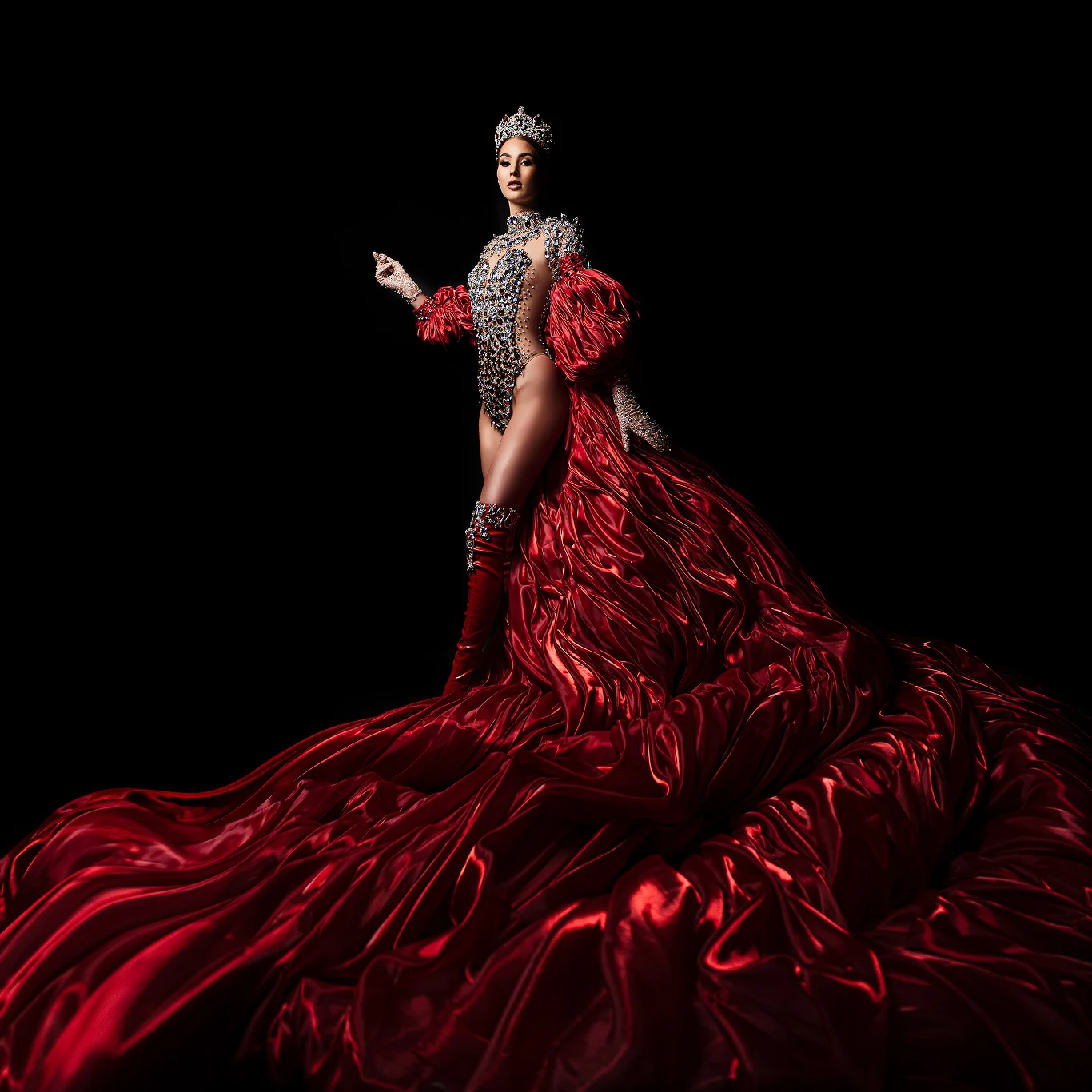 Agata Wdowiak w narodowej kreacji na konkurs Miss International 2022 Agata Wdowiak w narodowej kreacji na konkurs Miss International 2022