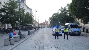 Areszt dla Łukasza K. za położenie pocisku na Krakowskim Przedmieściu