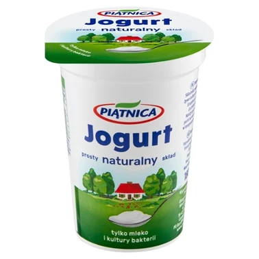 Piątnica Jogurt naturalny 180 g - 0