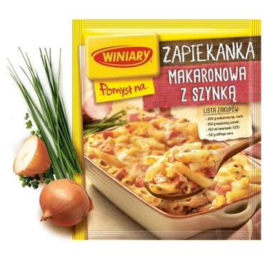 Winiary Pomysł na... Zapiekanka makaronowa z szynką 35 g - 1