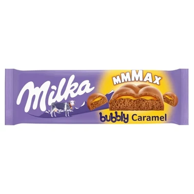 Milka Mmmax Bubbly Caramel Czekolada mleczna 250 g - 3