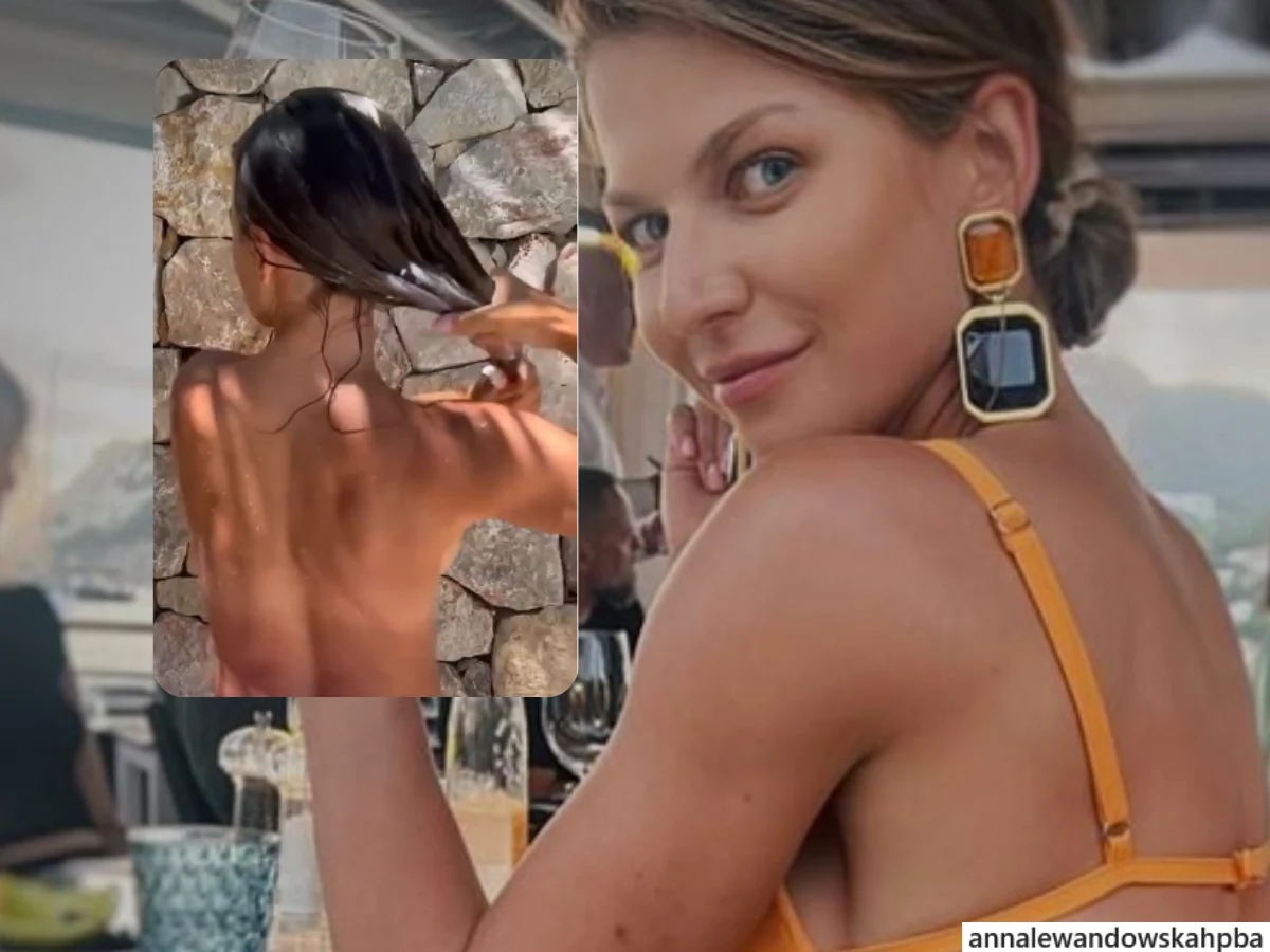 Anna Lewandowska topless. Takimi nagraniami chwali się na IG @annalewandowskahpba/ Anna Lewandowska topless. Takimi nagraniami chwali się na IG @annalewandowskahpba/