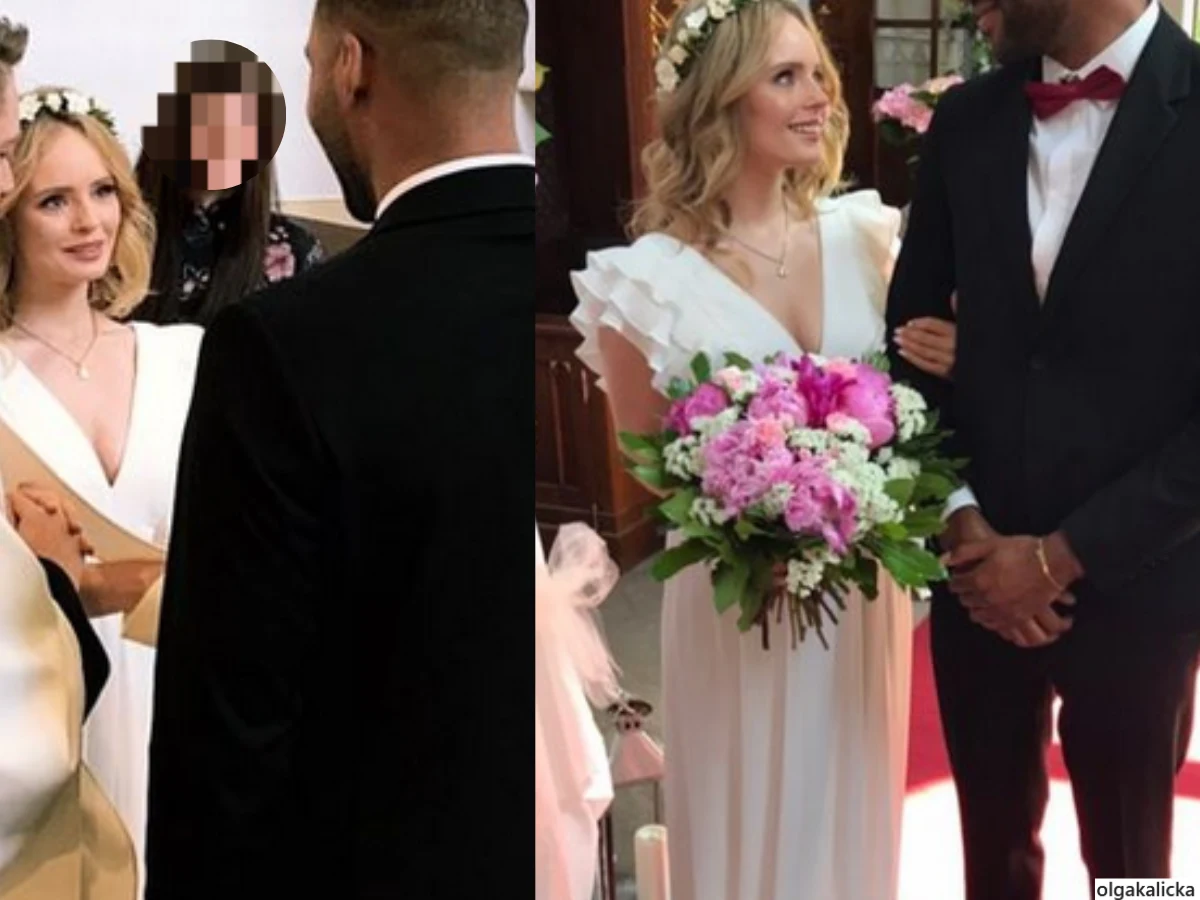 Olga Kalicka na zdjęciach ślubnych na IG @olgakalicka/