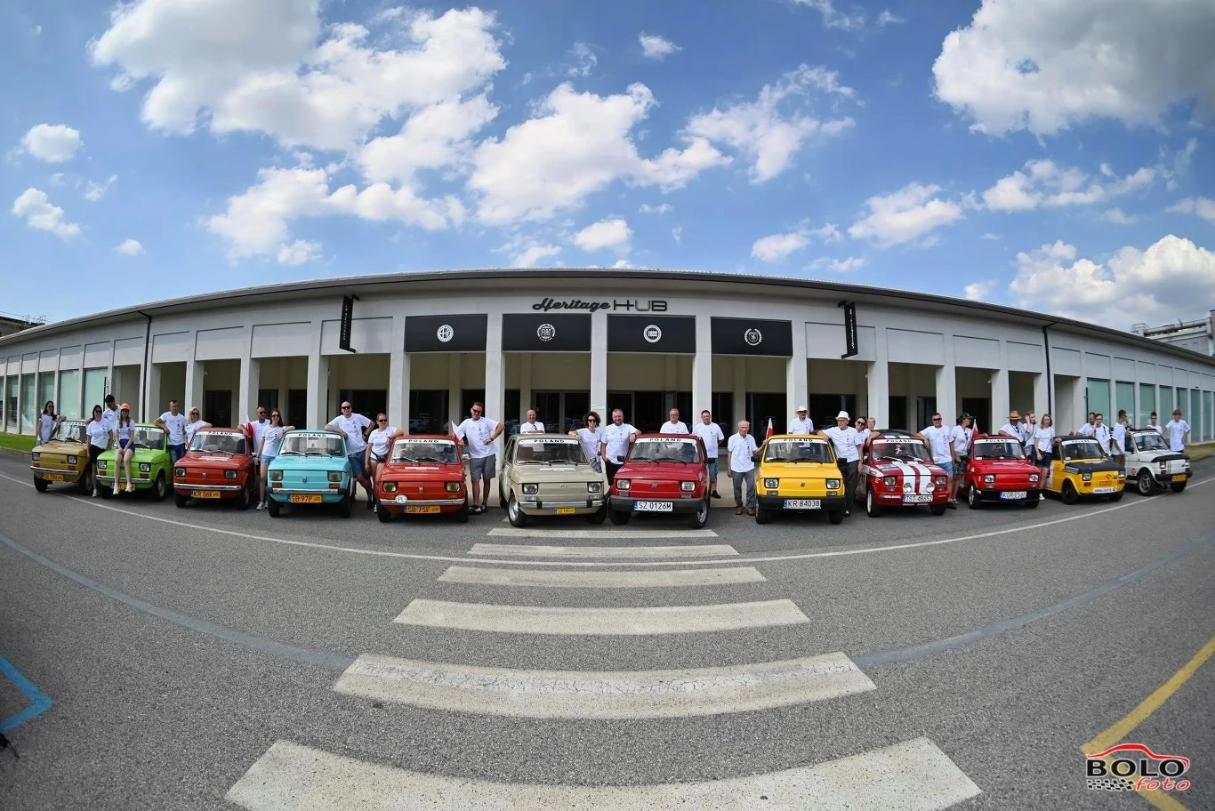Wielka Wyprawa Fiatami 126 z okazji 50-lecia produkcji modelu we Włoszech
