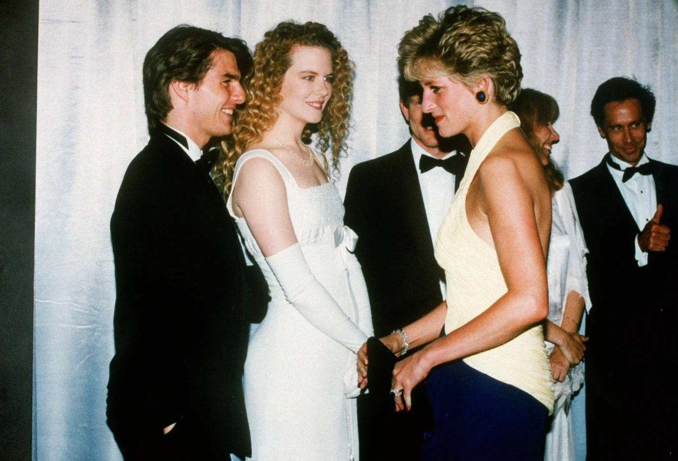 Księżna Diana, Nicole Kidman i Tom Cruise w 1992 roku 