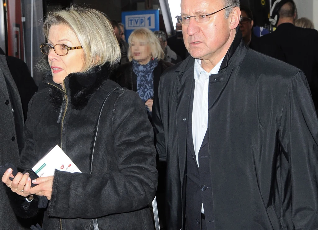 Piotr Fronczewski z żoną