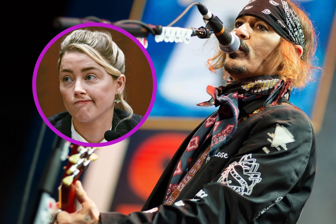 Johnny Depp śpiewa o Amber Heard Johnny Depp śpiewa o Amber Heard