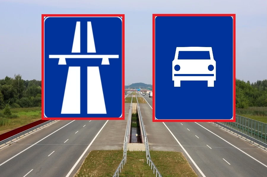 Między autostradą i drogą ekspresową są pewne istotne różnice