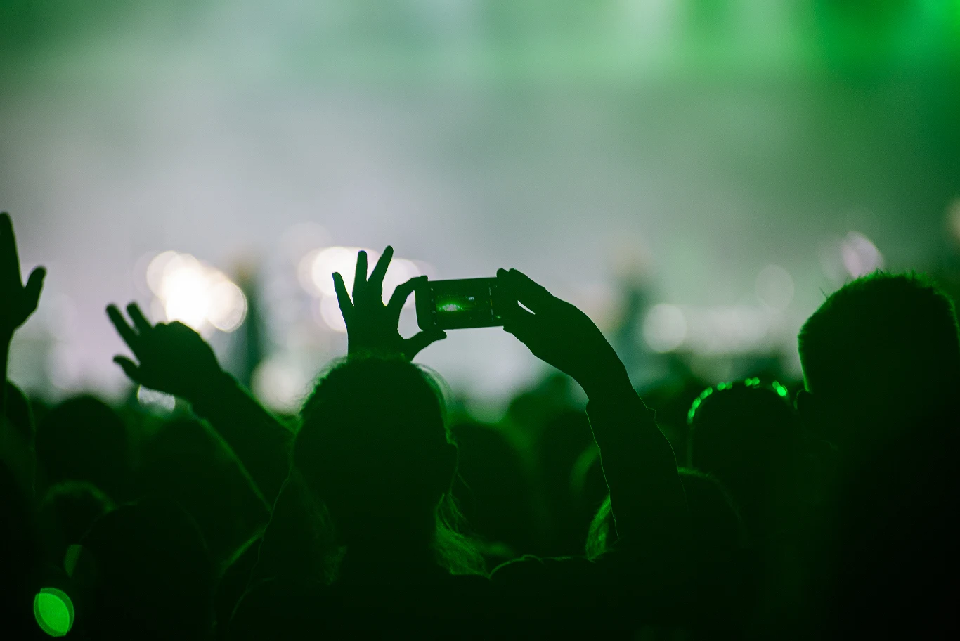 Pearl Jam podczas koncertu w Krakowie.