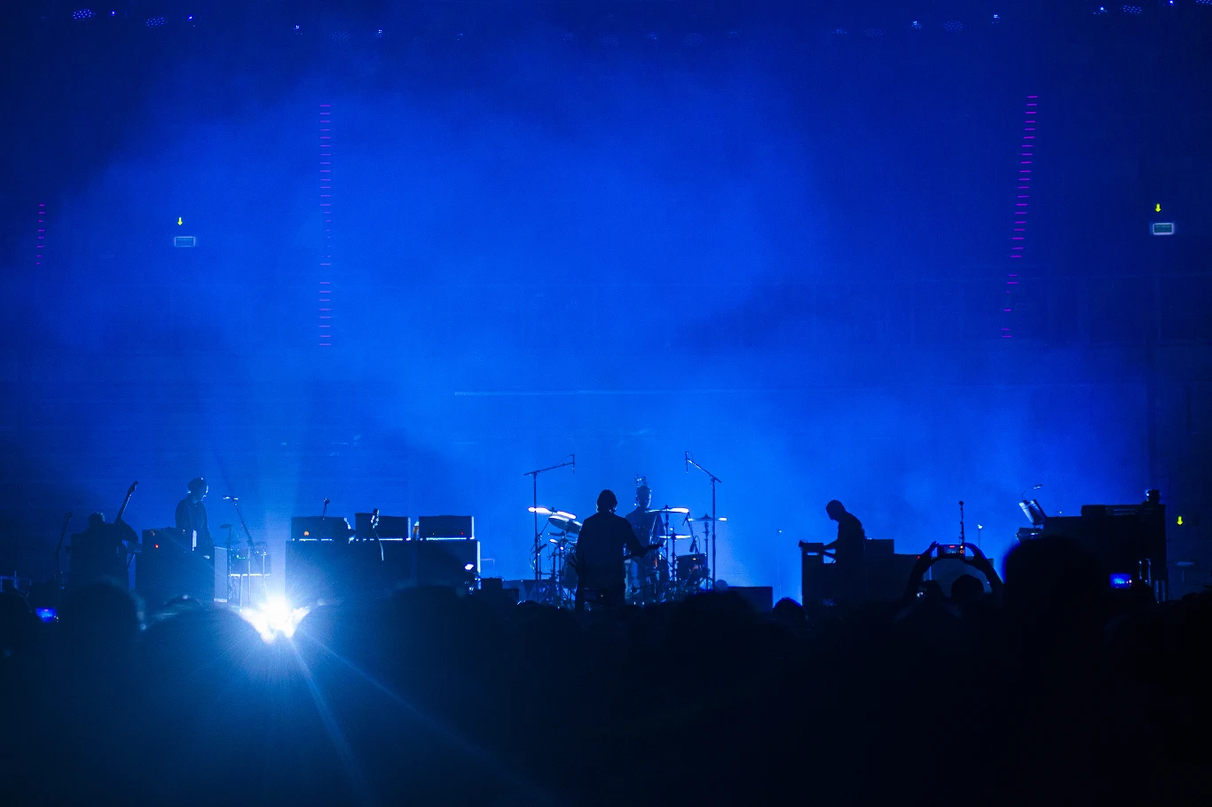 Pearl Jam podczas koncertu w Krakowie.