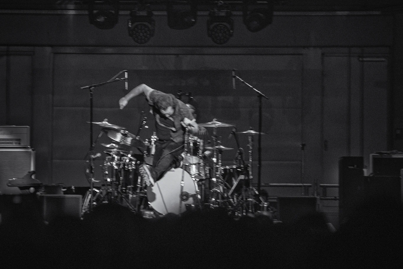 Pearl Jam podczas koncertu w Krakowie.